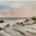 Kundenbild Aquarellblock, geklebte kaltgepresste B�gen, 300 g - A4