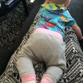 Kundenbild Einfarbiger Jerseystoff - 07 - Babyrosa - 150 cm