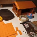 Kundenbild Moosgummiplatte 300 x 450 x 2 mm - Orange