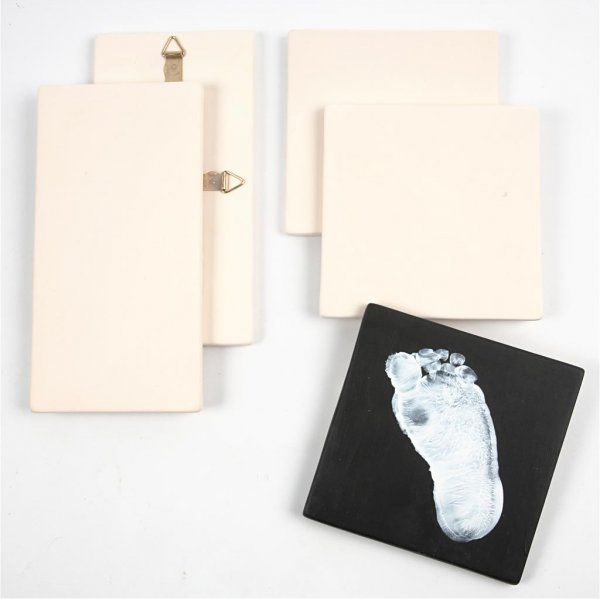 Fliese - wei - 13 x 13 cm