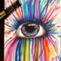 Kundenbild Posca Marker PC-1MR 0,7 mm Ultrafein - Weiß