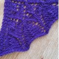 Kundenbild DROPS Alpaca Uni Color Garn - 50 g - Lila (4400)
