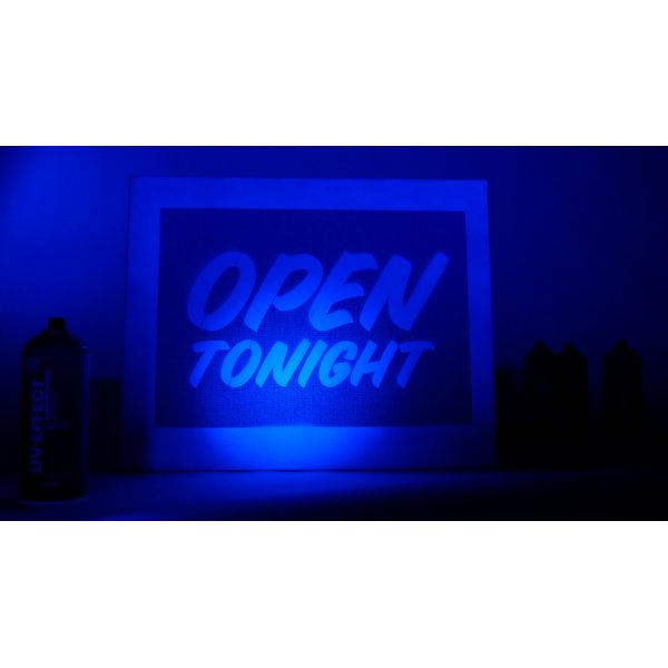 Sprühfarbe Montana UV-Effect transparent - 400ml Sprühfarbe Montana UV-Effect transparent - 400ml