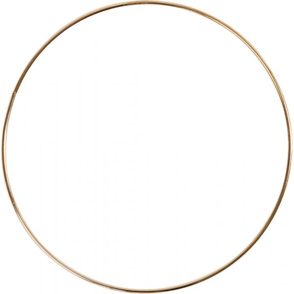 Metallring - Gold - Ø20 cm Metallring - Gold - Ø20 cm