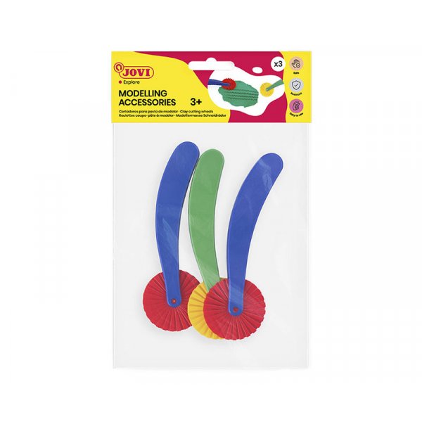 Tonwerkzeuge - Jovi - Gemusterte Ausstecher im 3er-Pack