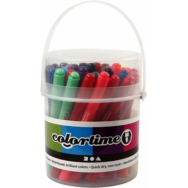 Colortime Bleistifte - gemischte Farben - 5 mm - 42 Stk Colortime Bleistifte - gemischte Farben - 5 mm - 42 Stk