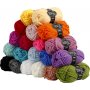 Fantasia Acrylgarn - gemischte Farben - Maxi 20 x 50 g
