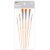 Pinselset rund und flach - 6-tlg Pinselset rund und flach - 6-tlg