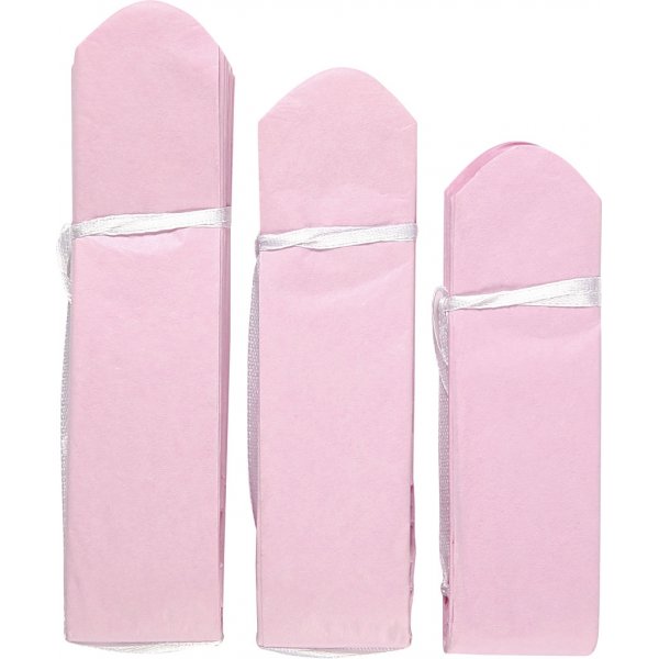 Papierpompons - hellrot - 3 Stk Papierpompons - hellrot - 3 Stk