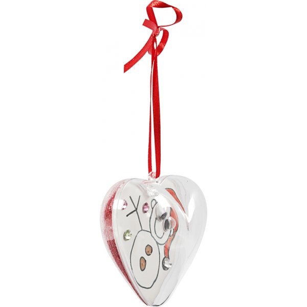 Dekoherzen - transparent - 10 Stk Dekoherzen - transparent - 10 Stk