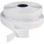 Klettband - wei - selbstklebend - 5 m