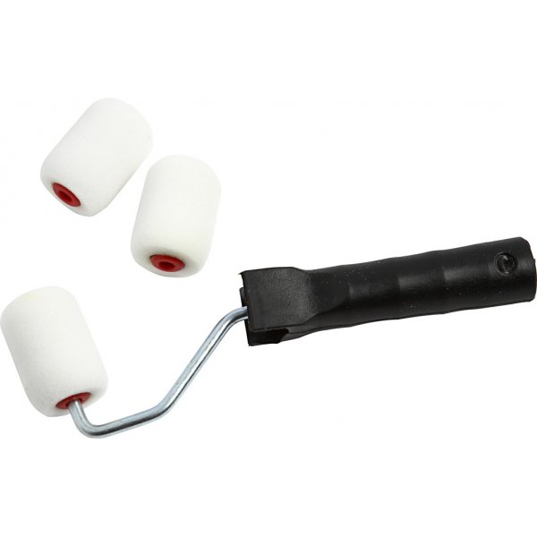 Farbroller mit Griff - B6 cm Farbroller mit Griff - B6 cm