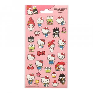 Stickerbogen Hello Kitty Glitzer