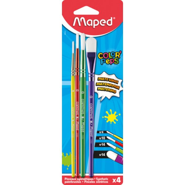 Pinselset - Maped - 4er-Pack