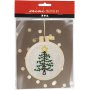 Mini DIY Kit Stickerei - Weihnachtsbaum