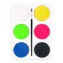 Palette mit Farbpucks Palette mit Farbpucks