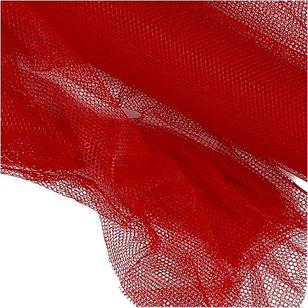 Tüll - rot - 5 m Tüll - rot - 5 m