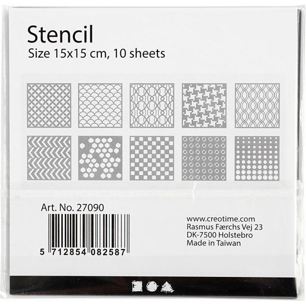 Schablone - 10 Blatt Schablone - 10 Blatt