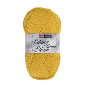 Wikingergarn Alpaca Storm 50g - Gelb (545) Wikingergarn Alpaca Storm 50g - Gelb (545)