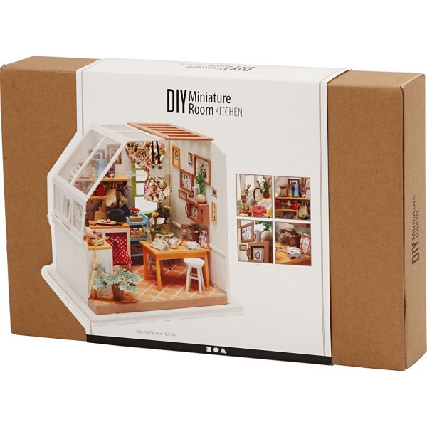 DIY Miniaturzimmer - Küche DIY Miniaturzimmer - Küche