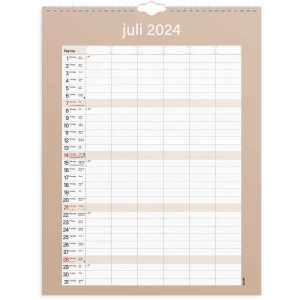 Familienkalender 24/25 - Praktisch Familienkalender 24/25 - Praktisch