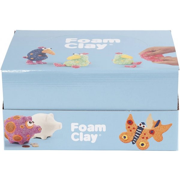 Foam Clay® - Glitzerfarben - Metallicfarben - 12 Sets Foam Clay® - Glitzerfarben - Metallicfarben - 12 Sets