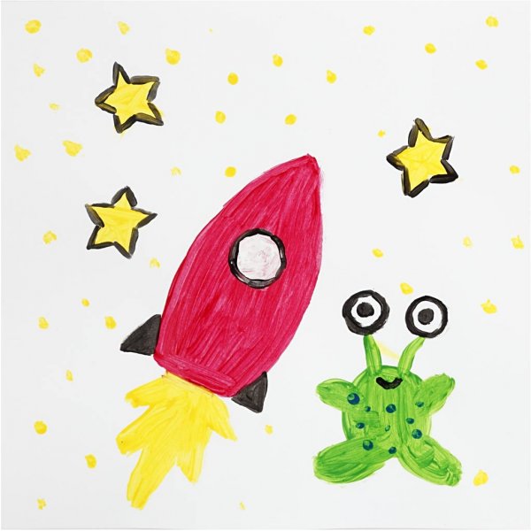 Schulfarbe - Acryl - Standardfarben - glänzend - 6 x 20 ml Schulfarbe - Acryl - Standardfarben - glänzend - 6 x 20 ml