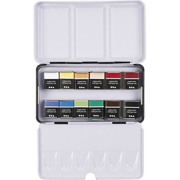 Art Aqua Aquarellfarben - Standardfarben - 12 Stk Art Aqua Aquarellfarben - Standardfarben - 12 Stk