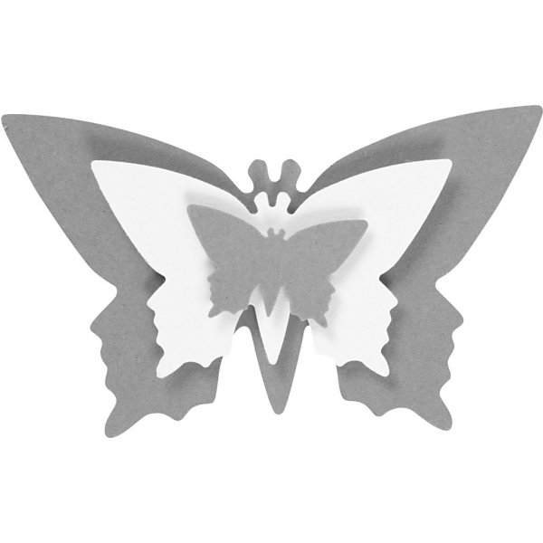 Schicht-auf-Schicht-Stanzer - Schmetterling - 3 Stk Schicht-auf-Schicht-Stanzer - Schmetterling - 3 Stk