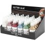 Glitzerkleber - 36 x 25 ml