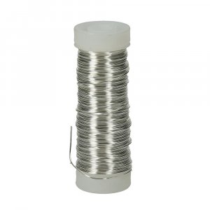 Kupferdraht ø 0,50 mm - versilbert 25 m Kupferdraht ø 0,50 mm - versilbert 25 m