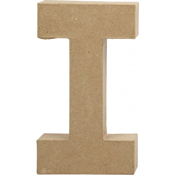 Pappbuchstabe - I - 6 cm Pappbuchstabe - I - 6 cm