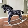 Kundenbild Zebra-Tierimitation Velboa - 150 cm