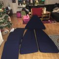 Kundenbild Mode- oder Dekostoff universal Marineblau - 150 cm