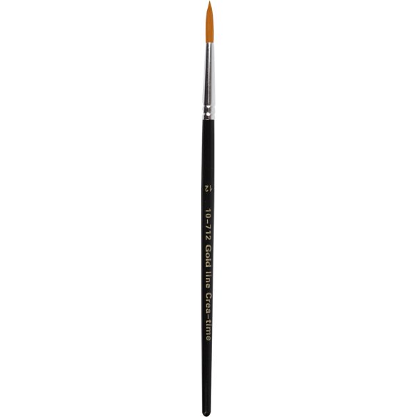 Gold Line Pinsel - Nr. 12 - rund - 6 Stk Gold Line Pinsel - Nr. 12 - rund - 6 Stk