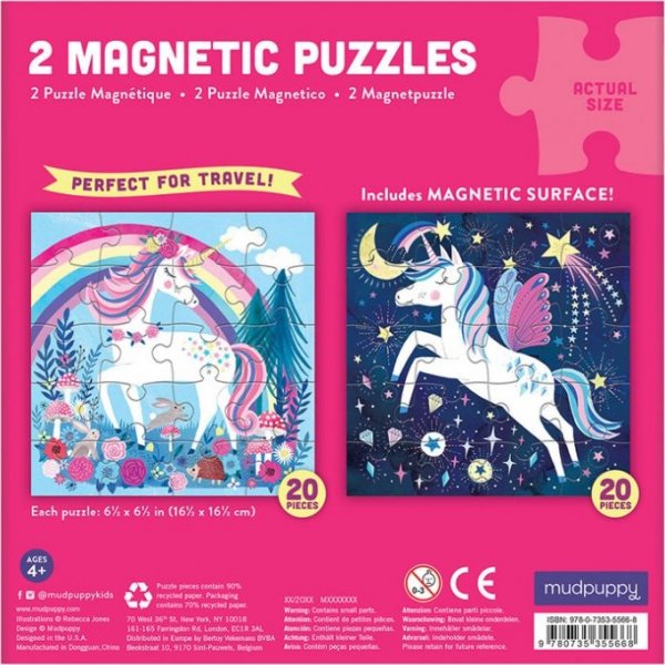 Magnetisches Puzzle - Magisches Einhorn Magnetisches Puzzle - Magisches Einhorn