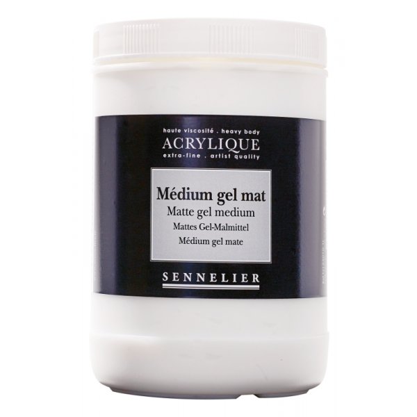 Acrylmedium Sennelier - Abstraktes Bindungsmedium