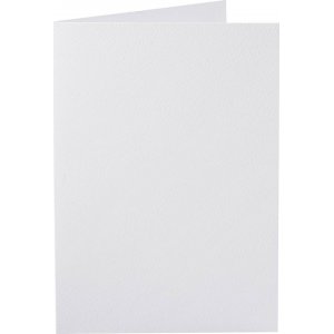 Karte - weiß - 10,5 x 15 cm - 10 Stk Karte - weiß - 10,5 x 15 cm - 10 Stk