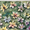 Kundenbild Aquarellblock, geklebte kaltgepresste B�gen, 300 g - A3