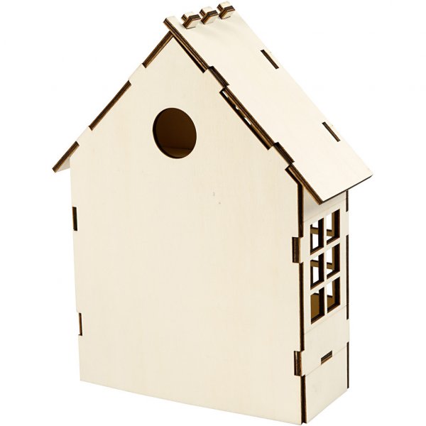 Holzhaus - Brückensprache 24cm Holzhaus - Brückensprache 24cm