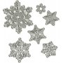 Schnittvorlage - Schneeflocke