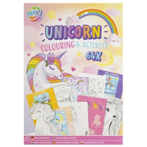 Mal- und Aktivitätsbuch - Einhorn Mal- und Aktivitätsbuch - Einhorn