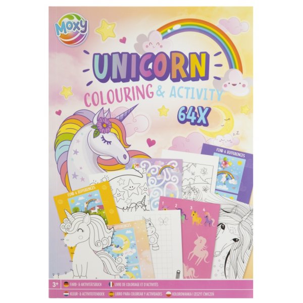 Mal- und Aktivit�tsbuch - Einhorn