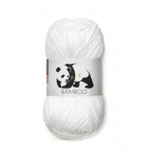 Wikingergarn Bambus 50g - Weiß (600) Wikingergarn Bambus 50g - Weiß (600)