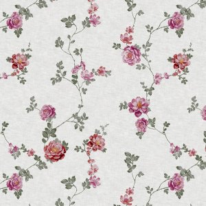 Wachstuch mit Rostanka-Motiv - Rosa