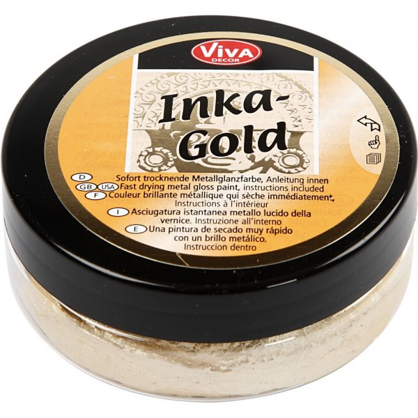 Inka Gold - helles Gold - 50 ml Inka Gold - helles Gold - 50 ml