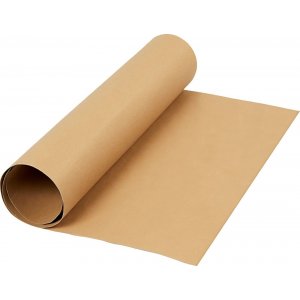 Lederpapier - hellbraun - einfarbig - 1 m Lederpapier - hellbraun - einfarbig - 1 m