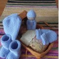 Kundenbild DROPS Baby Merino Uni Color Garn - 50 g - Hellhimmelblau (24)