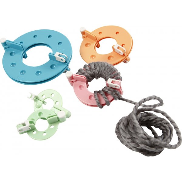 Pompom-Werkzeug - 4 Stk Pompom-Werkzeug - 4 Stk