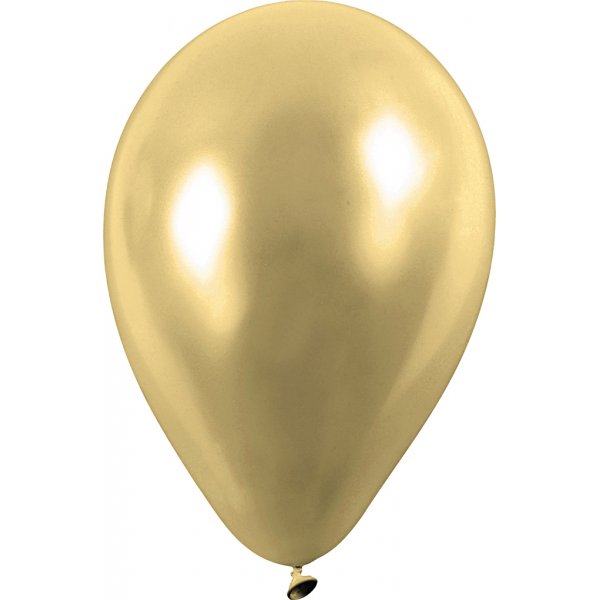 Luftballons - Gold - Ø23 cm - 8 Stk Luftballons - Gold - Ø23 cm - 8 Stk